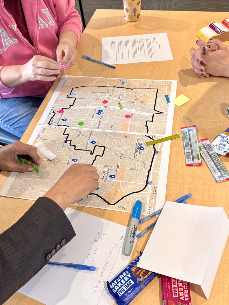 Community research walk